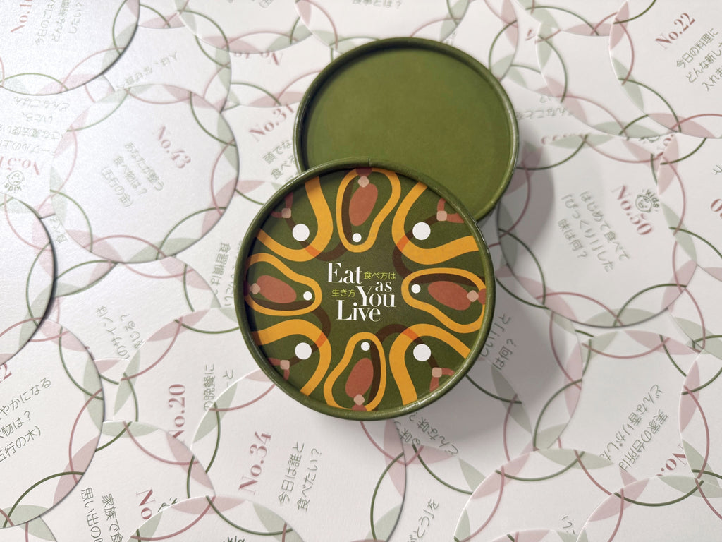 食べ方は生き方（Eat as You Live）カード